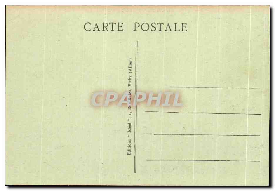 CPA L'Auvergne Pittoresque Besse Le beffroi du 15eme — Rückseite