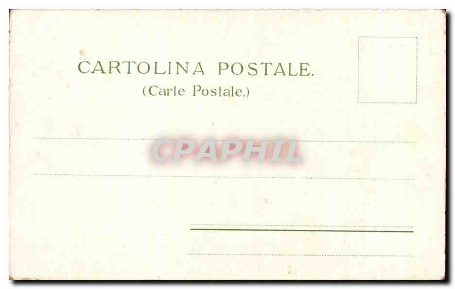 CPA Ricordo Di Napoli — Rückseite
