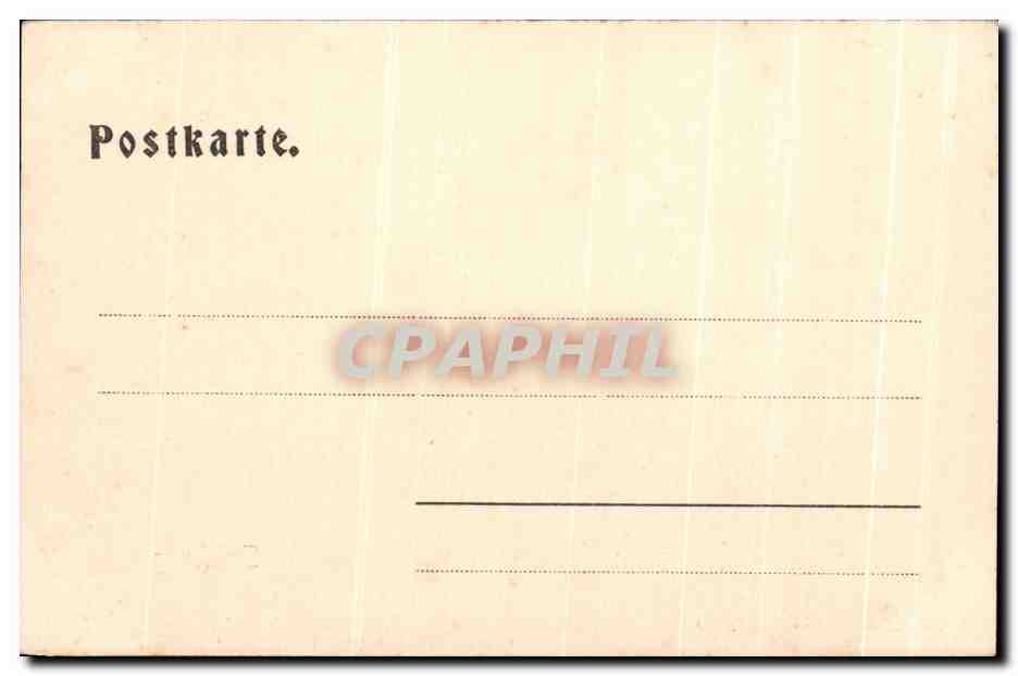 CPA Makartplatz und Hotel Bristol Salzburg — Rückseite