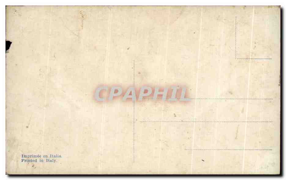 CPA Fantaisie Femme et roses — Verso