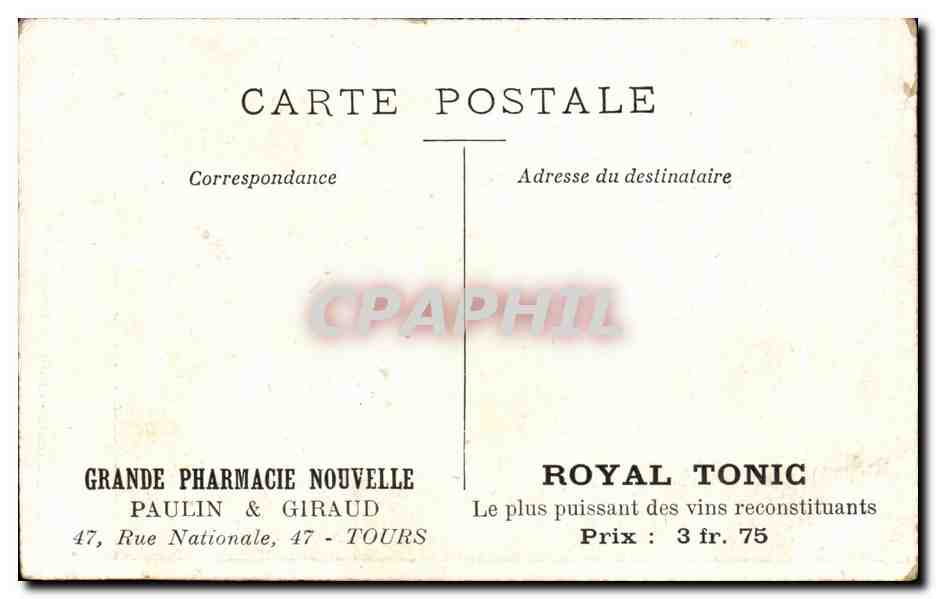 CPA Le Petit Poucet LOgre renifle et dit Je sens la chair fraiche Perrault — Rückseite