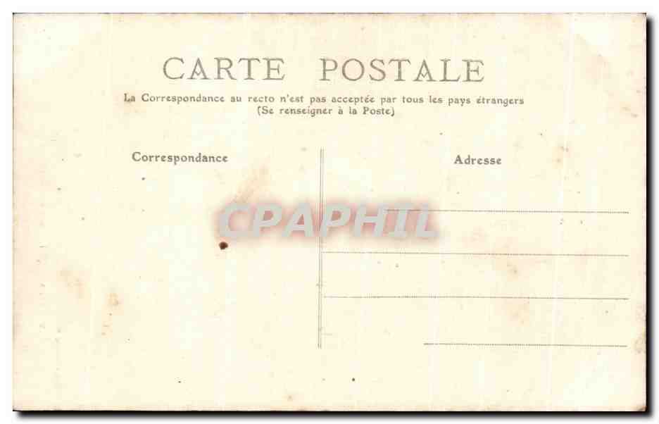 CPA Collection F Fleury Musee du Louvre Lie Roi boit Jorsens  — Verso