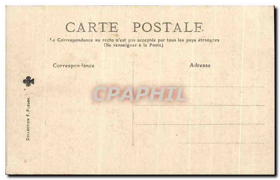 CPA Musee du Louvre Sacre de Napoleon 1er a Notre Dame — Rückseite