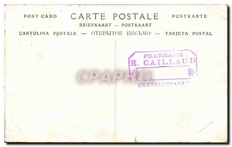 CPA Collection Artisique du Vin Desiles Femme Mealy — Rückseite