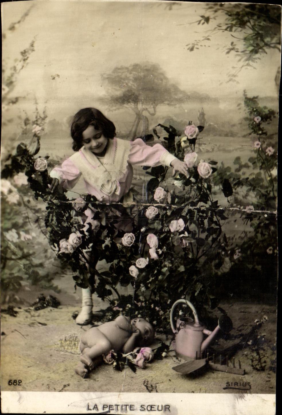 CPA La Petite Soeur