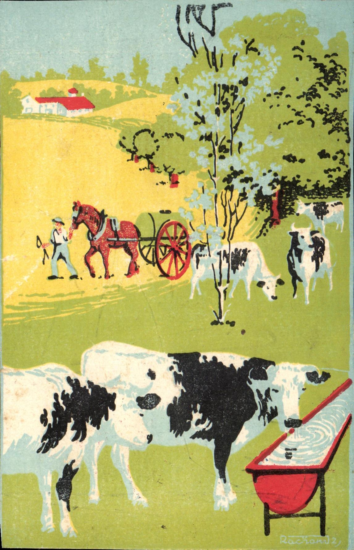 Image publicite Vache 