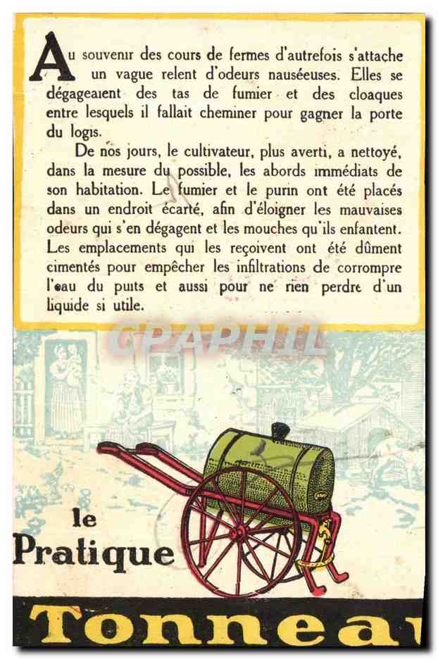 Image publicite Vache  — Rückseite