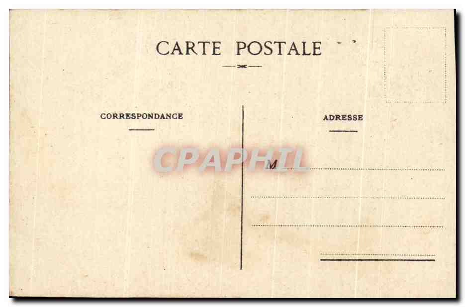 CPA Le Voleur est Vole Enfants — Rückseite