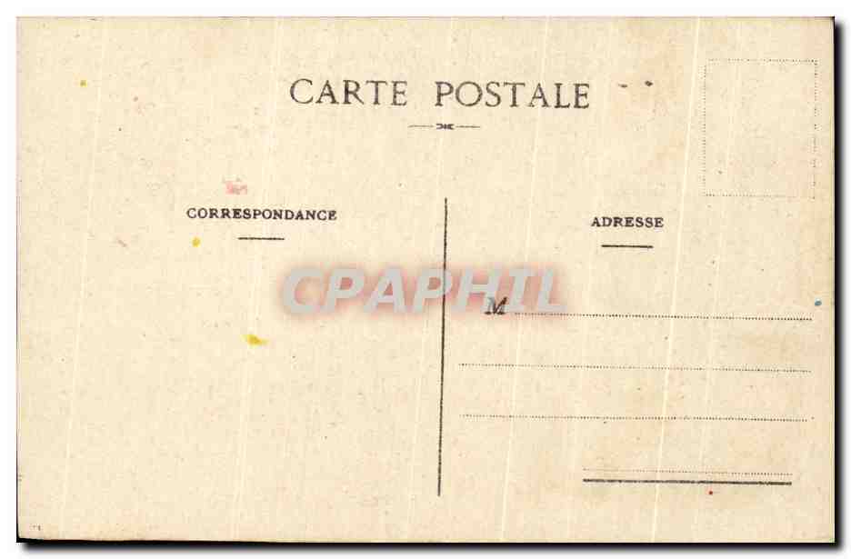 CPA Le Voleur est Vole Enfants — Rückseite