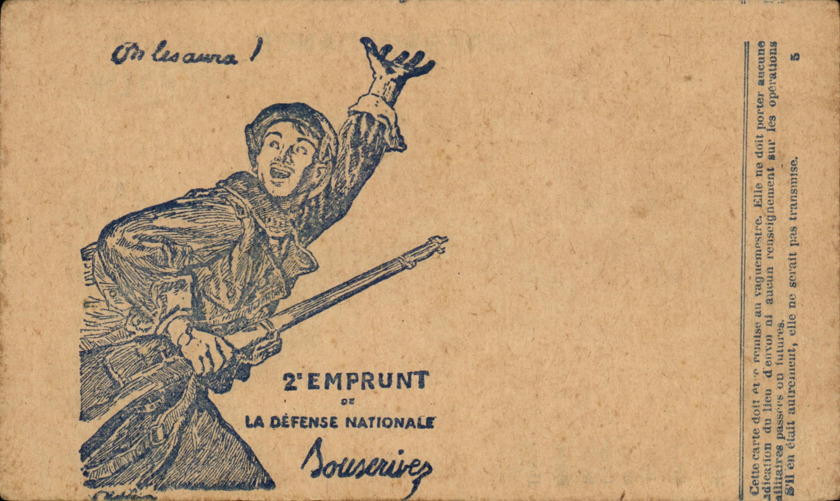 Correspondance des armees Emprunt Militaria 
