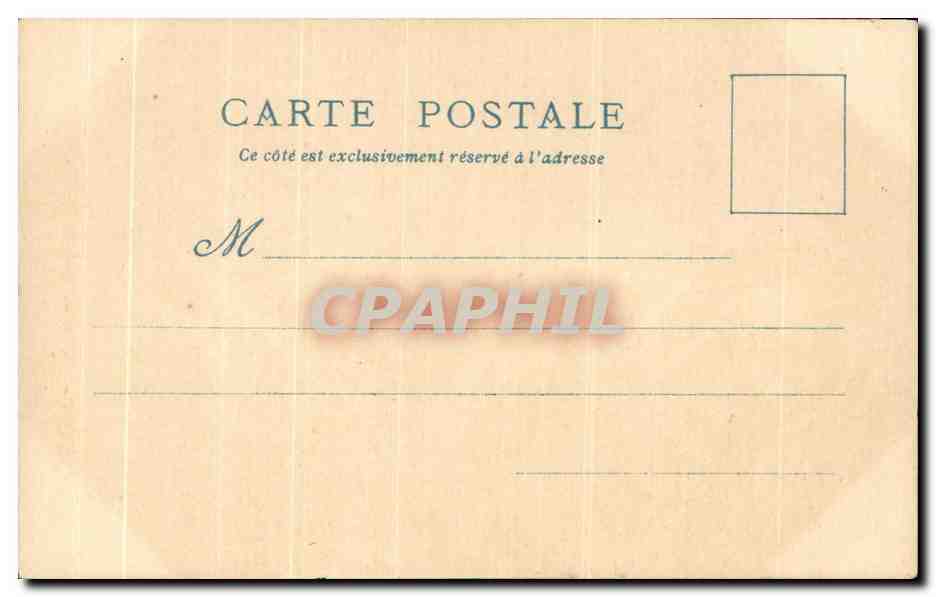 CPA Exposition Universelle 1900 Chicoree Boulangere Cardon Duverger L'officier de garde — Verso