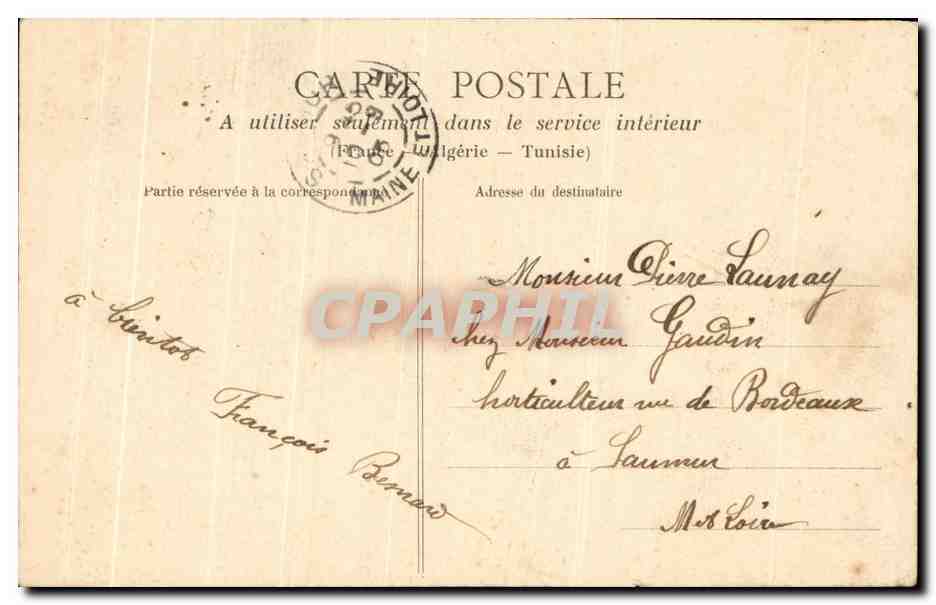CPA Entr Acte Enfant  — Verso