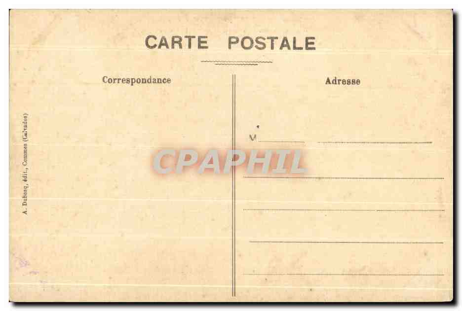 CPA En Normandie la partie de dominos Folklore  — Verso