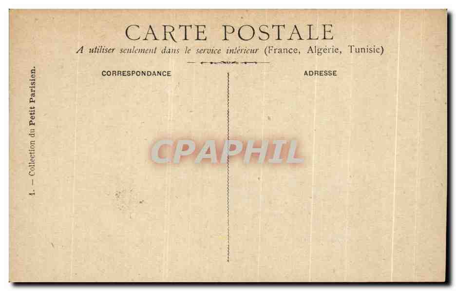 CPA Banquet des Maires 22 septembre 1900 Militaria  — Rückseite