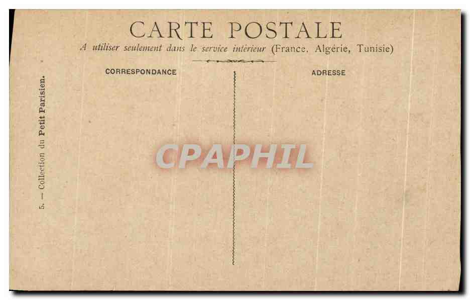 CPA L'etendard du 1er rgt Chasseurs D'afrique decore a la suite de la bataille de San Pablo del Monte Mexique 1863 Milit — Verso