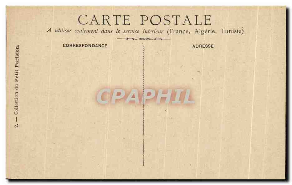 CPA Distribution des Drapeaux 14 juillet 1880 Militaria  — Rückseite