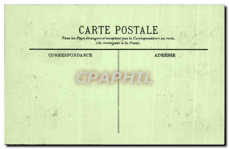 CPA Le Mont Dore Vue generale et le Puy Gros Ane  — Verso