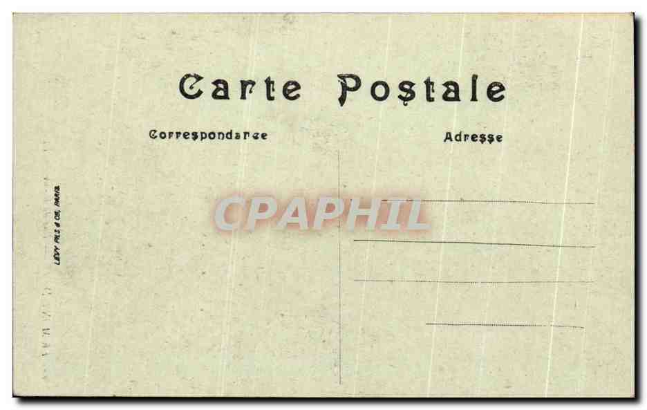 CPA Le Mont Dore Rue de Rigny Enfants — Verso