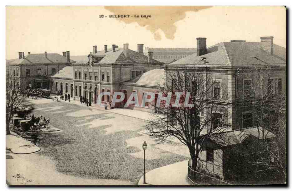 CPA Belfort La Gare