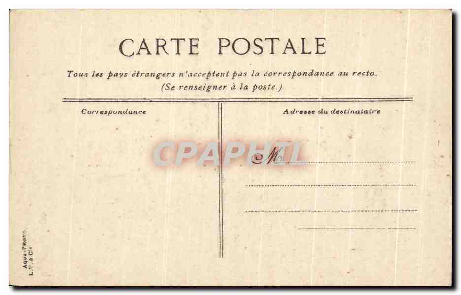 CPA Pontarlier Les Dames Et Les Douanes Customs — Rückseite