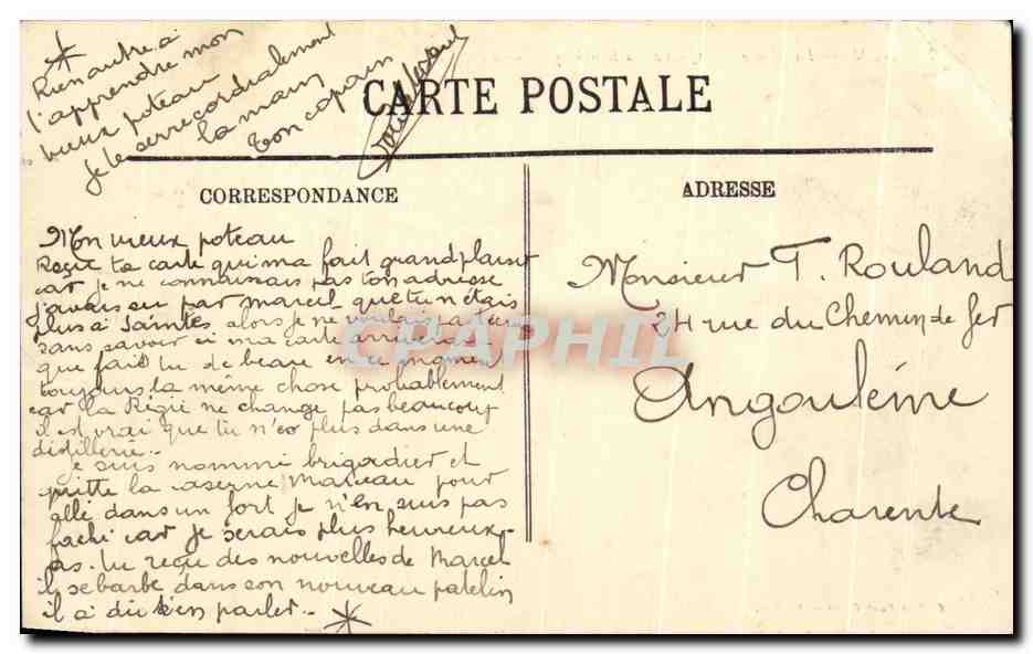 Verdun — La Meuse — Quai de la République — Pont-Chaussée — Verso