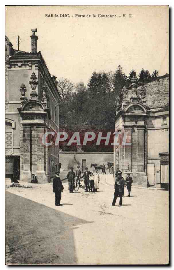 CPA Bar Le Duc Porte De La Couronne