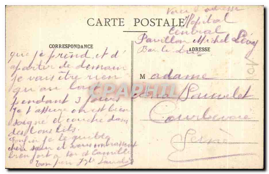 CPA Bar Le Duc Porte De La Couronne — Rückseite