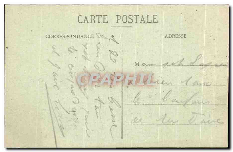 CPA La Lorraine Pittoresque Vezelise Faubourg de Nancy — Rückseite
