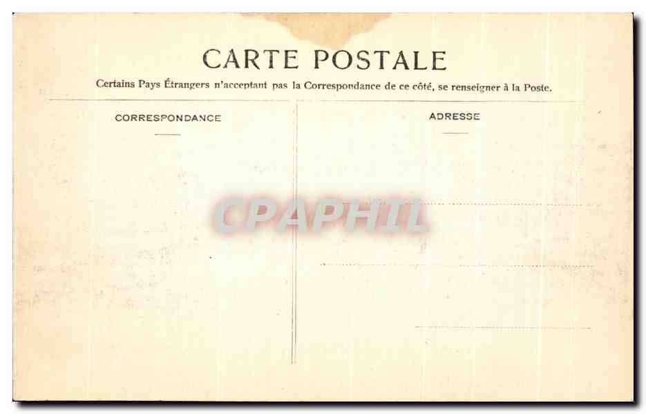 CPA Nancy Arc de Triomphe erige en par Stanislas en I'honneur de Louis XV — Rückseite