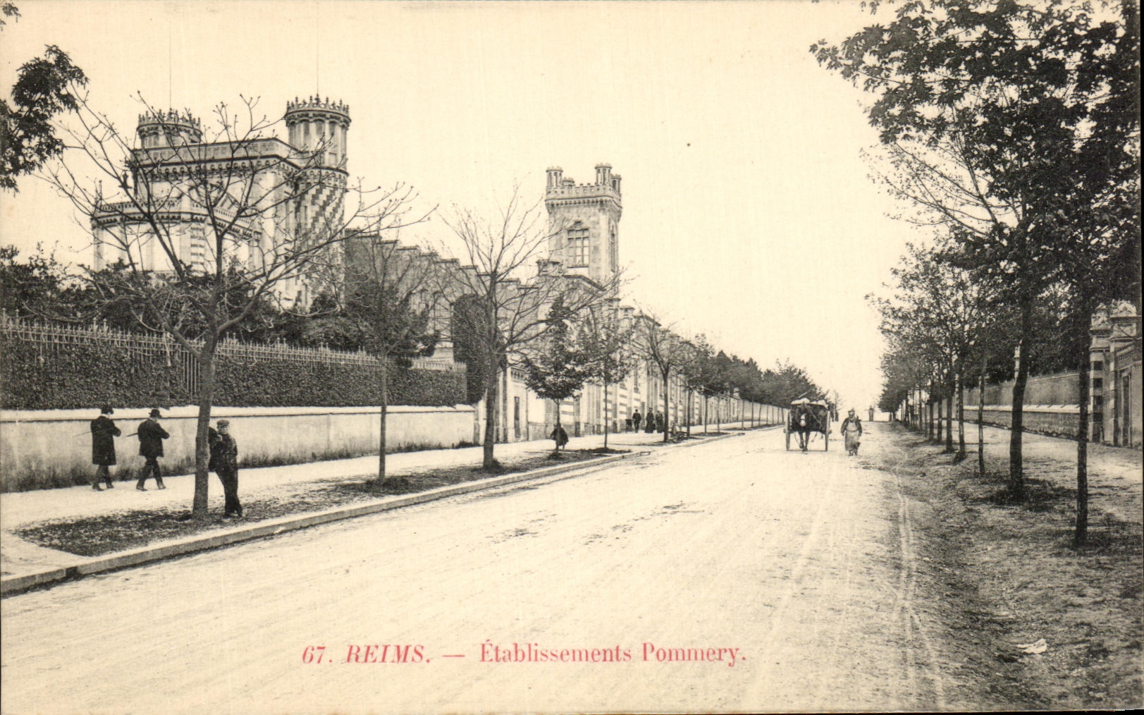 CPA Reims Etablissement Pommery