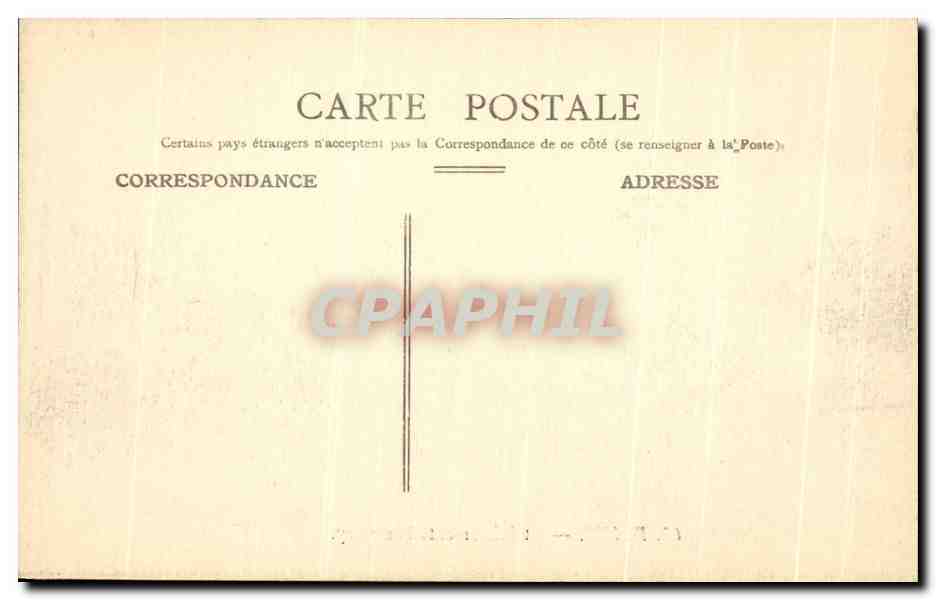 CPA Reims Etablissement Pommery — Rückseite
