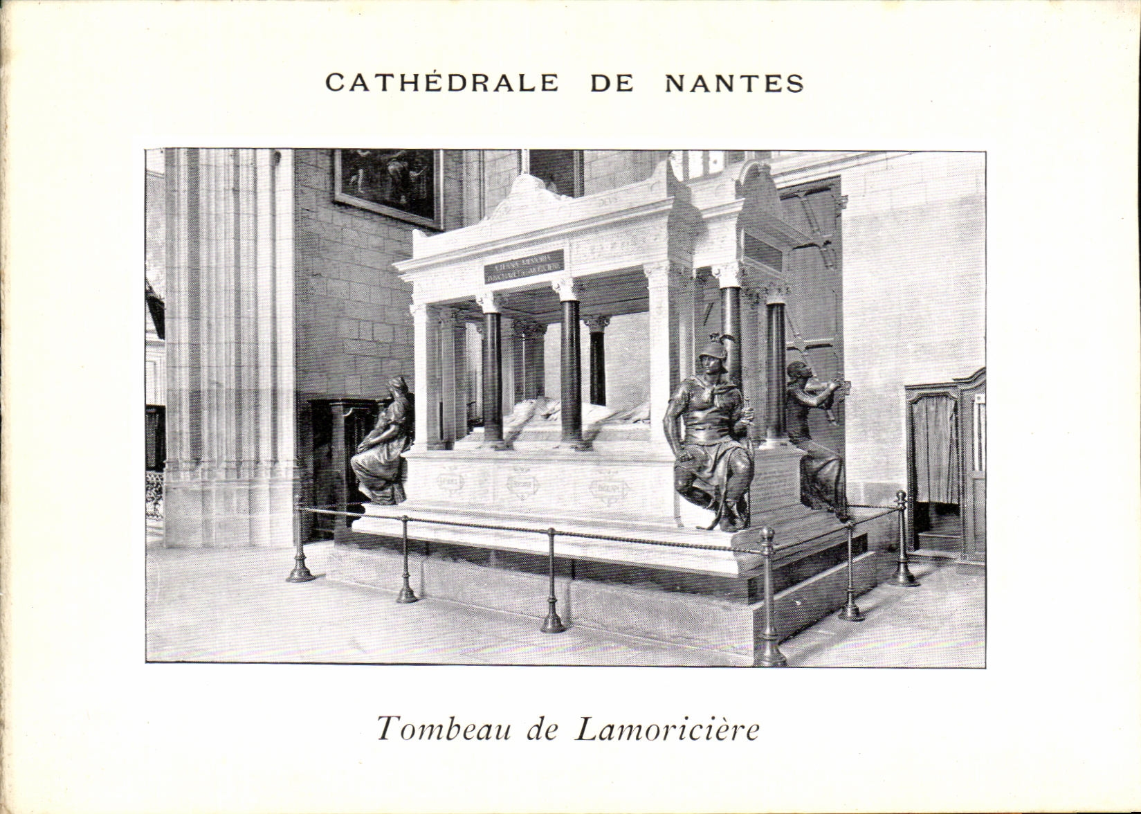 CPA CAthedrale De Nantes Tombeau de Lamoriciere