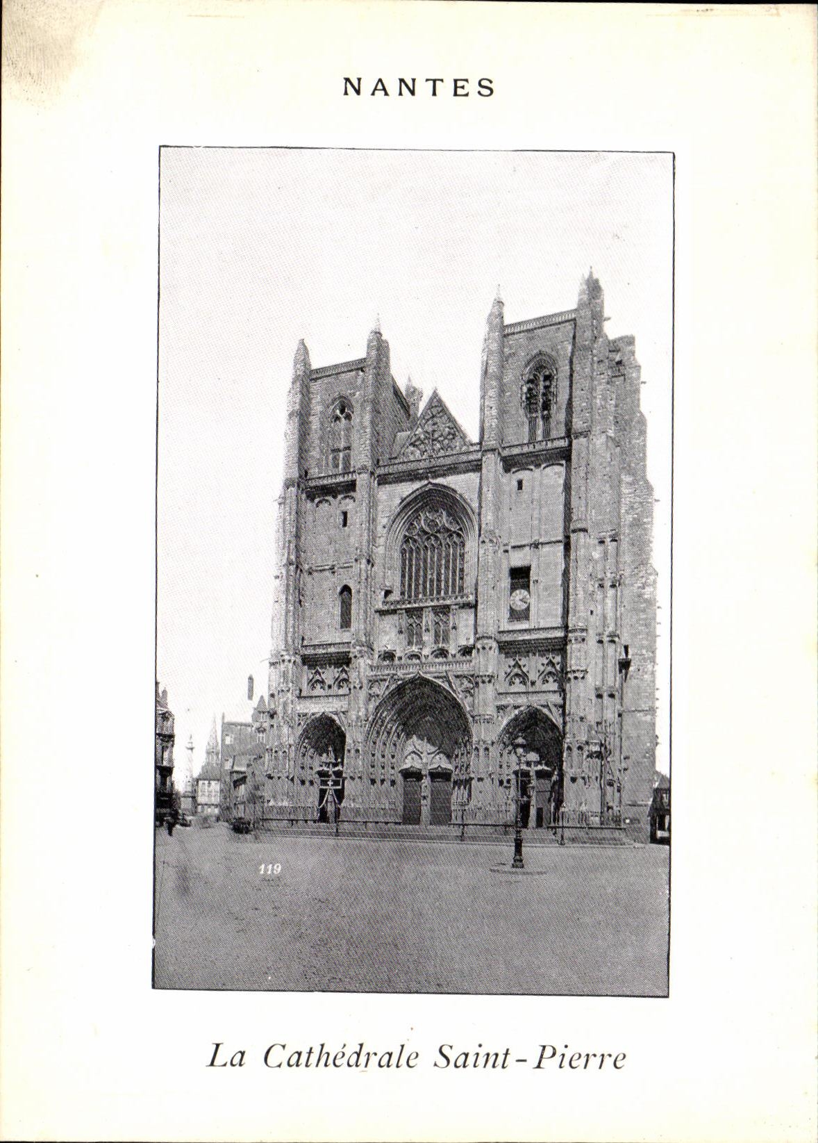 CPA Nantes La Cathedrale Saint Pierre