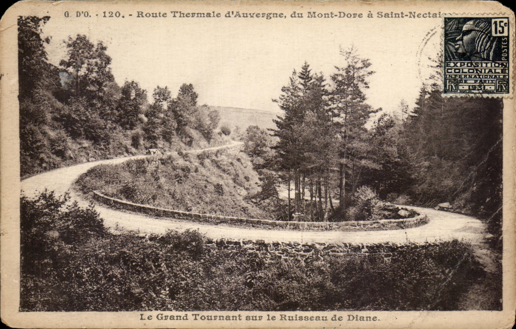 El Gran Virador sobre el Río de Diane — Ruta Termal de Auvergne, de Mont-Dore a Saint-Nectaire — G.D'O. n°120
