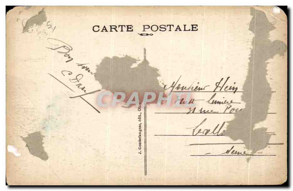 El Gran Virador sobre el Río de Diane — Ruta Termal de Auvergne, de Mont-Dore a Saint-Nectaire — G.D'O. n°120 — Reverso