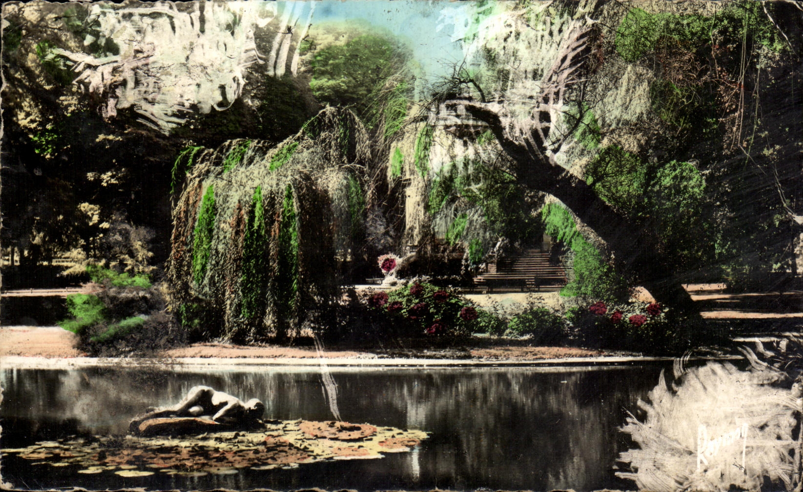 CPA Choisy le Roi Le Parc De La Mairie