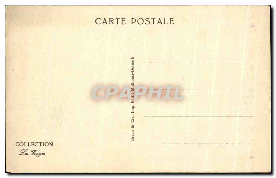 CPA Luxeuil les Bains Sacristie De L'Eglise — Verso