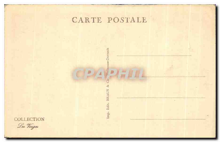 CPA Luxeuil les Bains Sacristie De L'Eglise — Verso