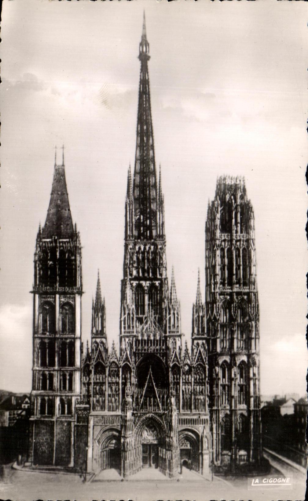 CPA Rouen La Cathedrale The Cathedral