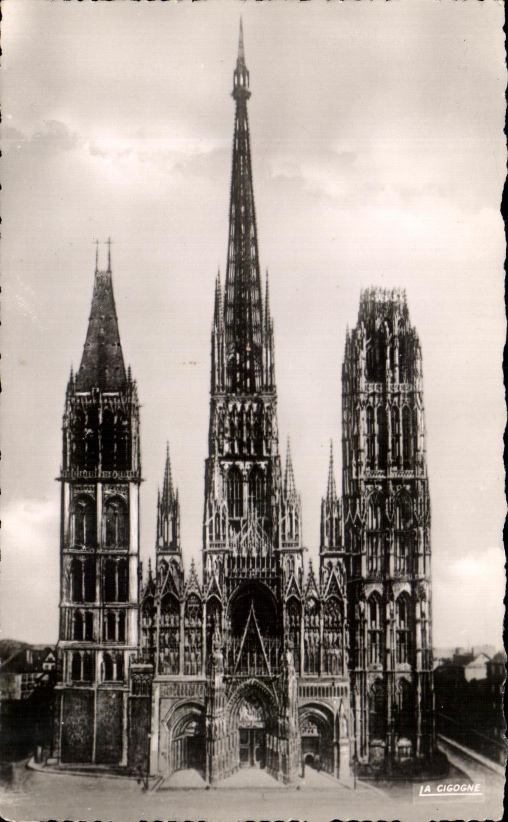 CPA Rouen La Cathedraie The Cathedral