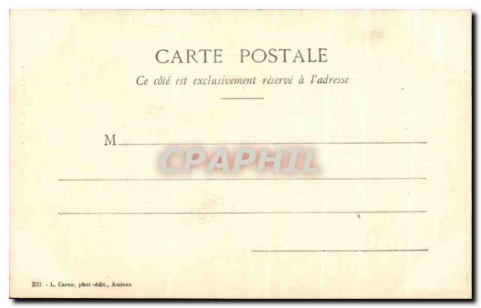 Amiens - Cathédrale - Tympan du Porche St-Firmin — L. Carou, phot-édit, Amiens, n°333 — Reverso