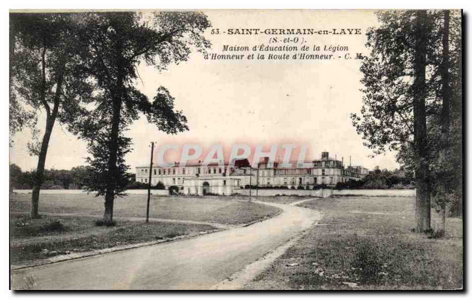CPA Saint Germain En Laye Maison d'Education de La Legion 