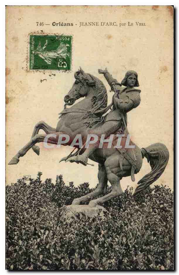 CPA Orleans Jeanne D'Arc Par Le Veel