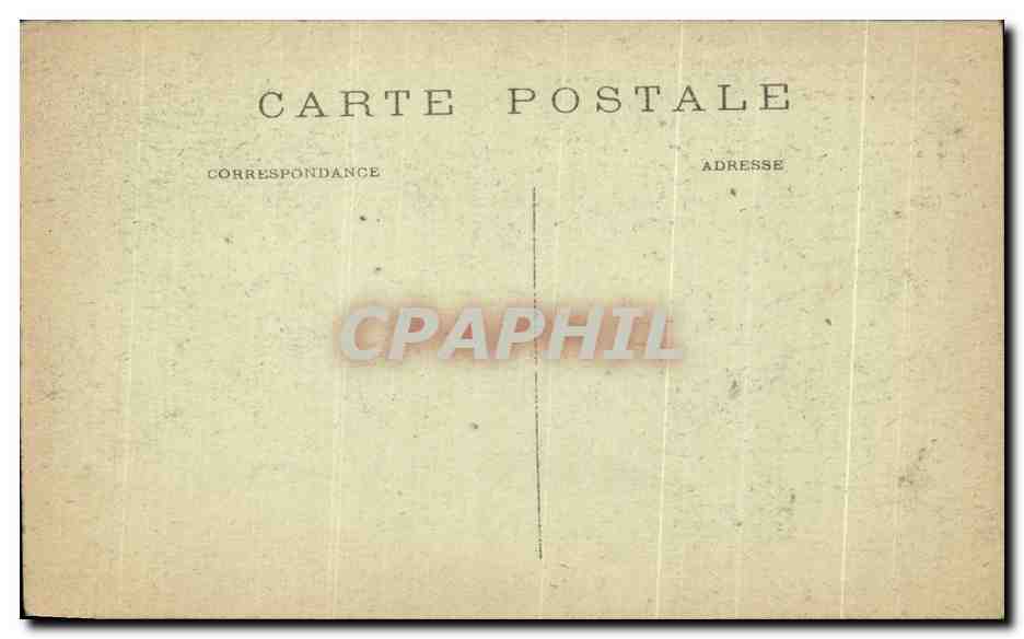 CPA Paris Place De l'Opera Academie Nationale De Musique Le Plus Vasle Theatre Du Monde Construit Par — Rückseite