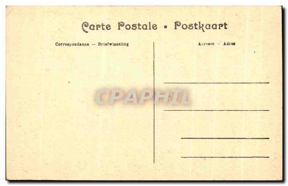 CPA Musee Royal D'Anvers Christ au tombeau par Van Dyck — Verso