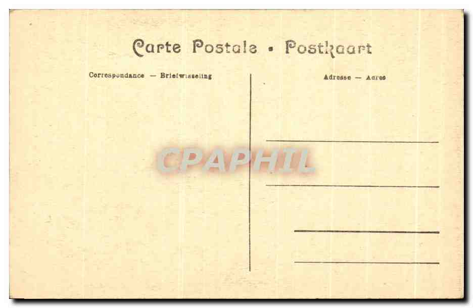 CPA Musee Royal D'Anvers Christ en Croix par Van Dyck — Verso