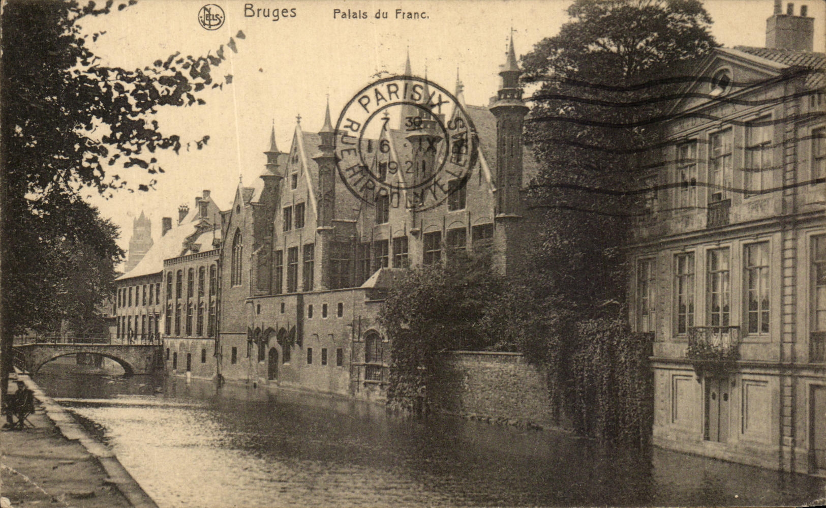 CPA Bruges Palais du Franc