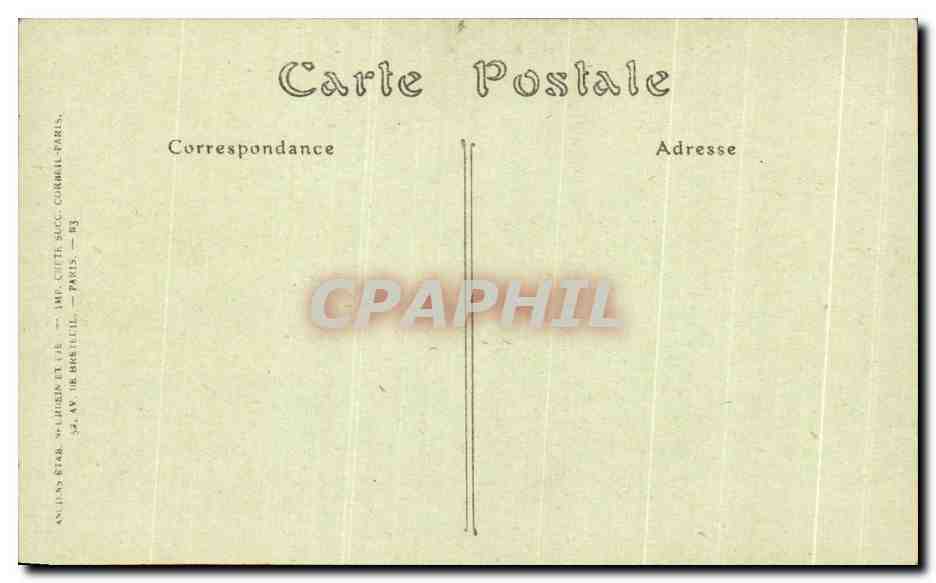 CPA Amboise L'Hotel De Ville Salle Du Conseil  — Rückseite