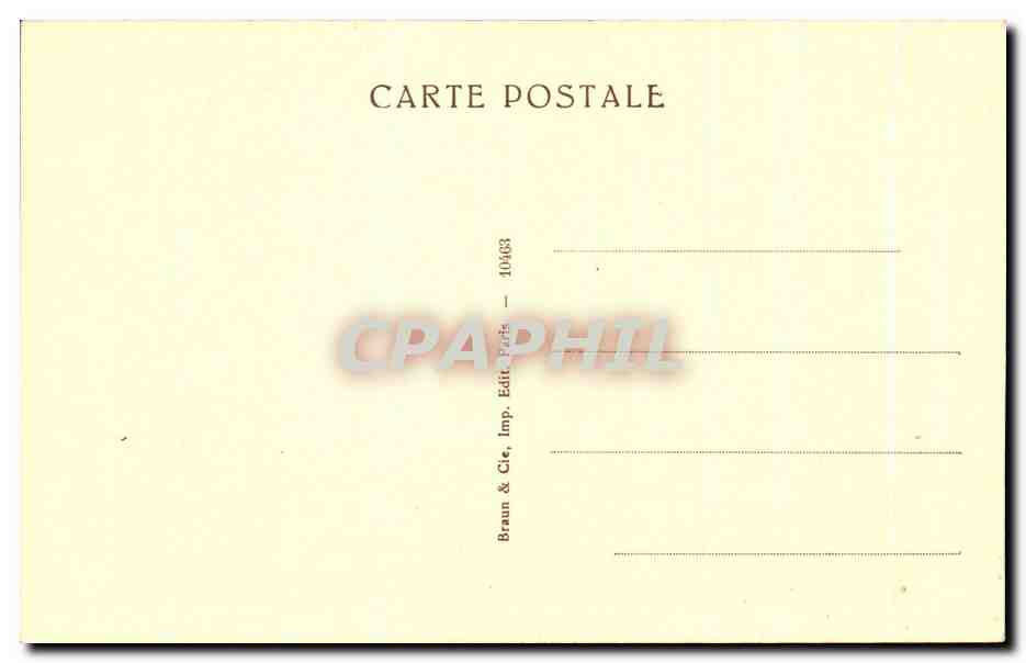 CPA Musee Du Louvre Lancret L'Ete Summer Paris  — Verso