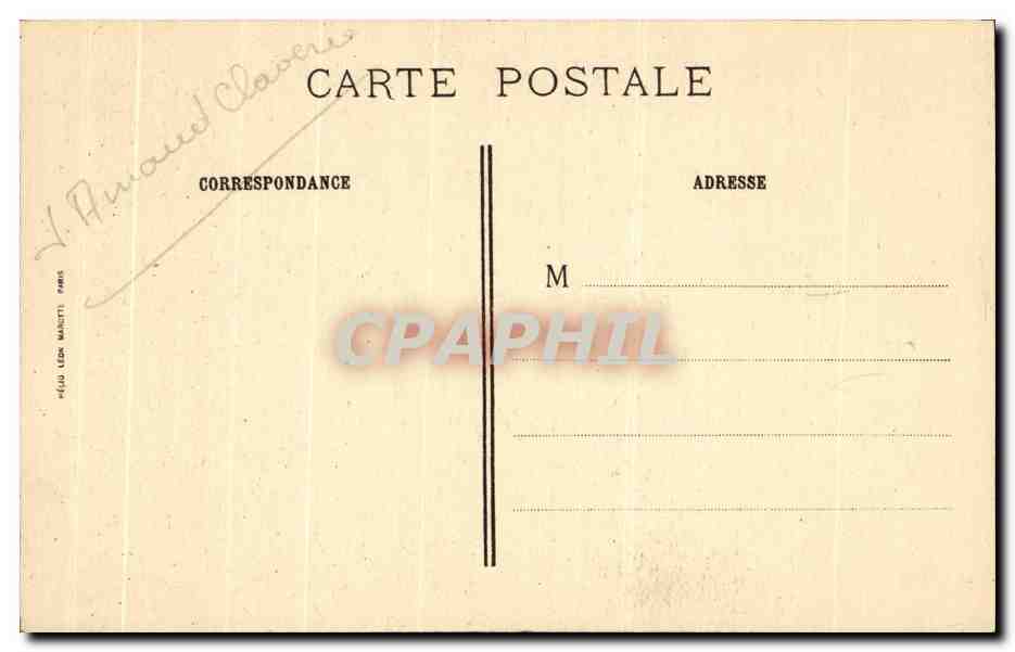 CPA Chardin La Mere Larorieuse Paris Musee du Louvre — Verso